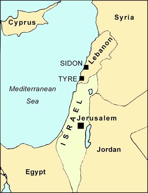 tyre and sidon today.